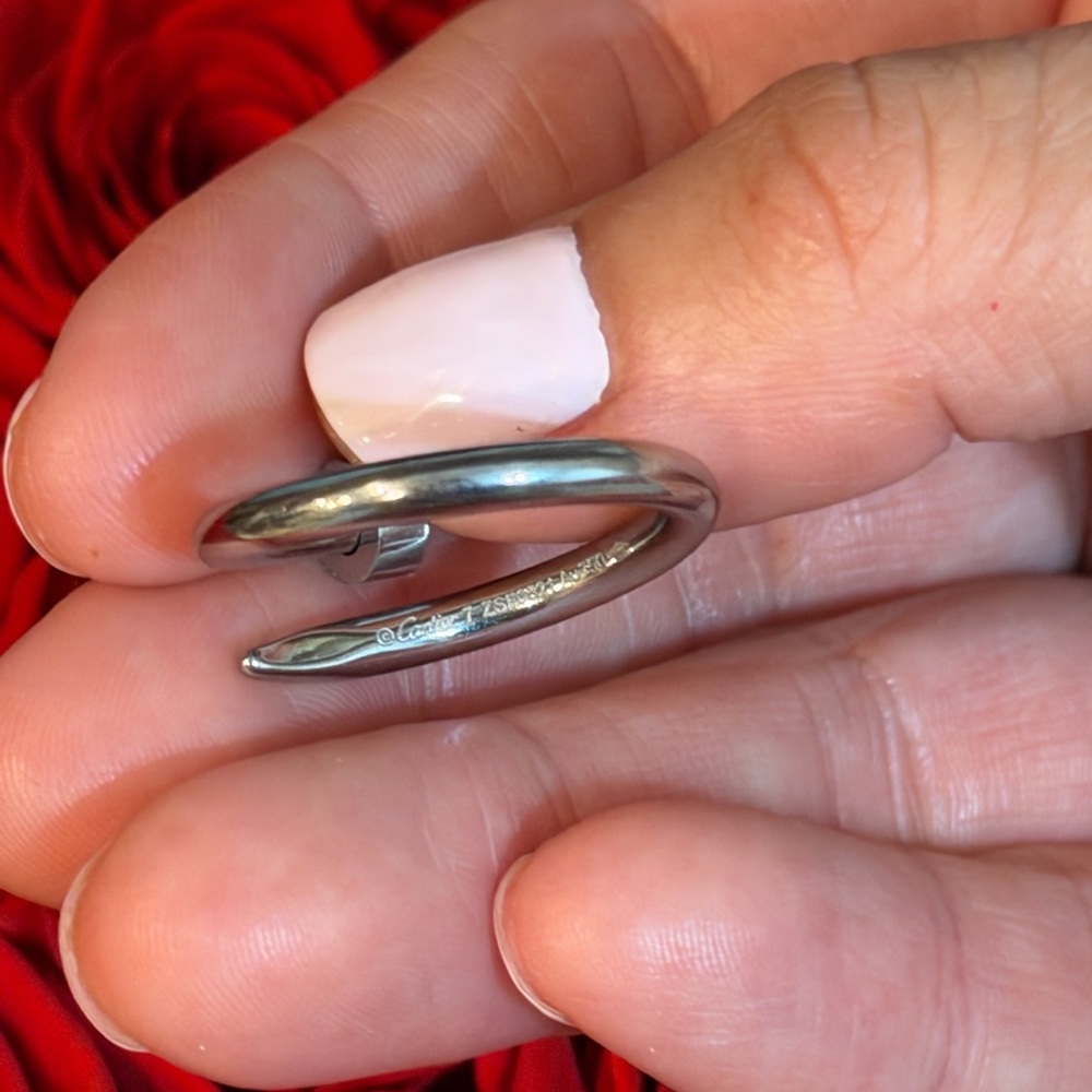 Screw Ring Silver - image 5